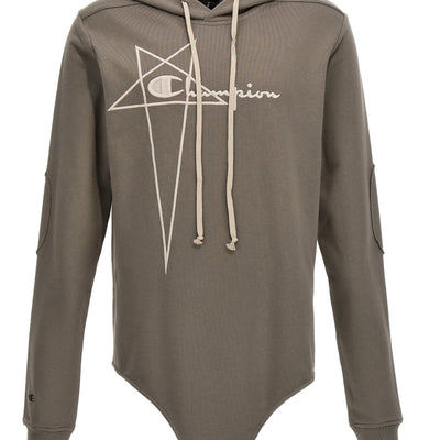Champion X Rick Owens Hooded Bodysuit