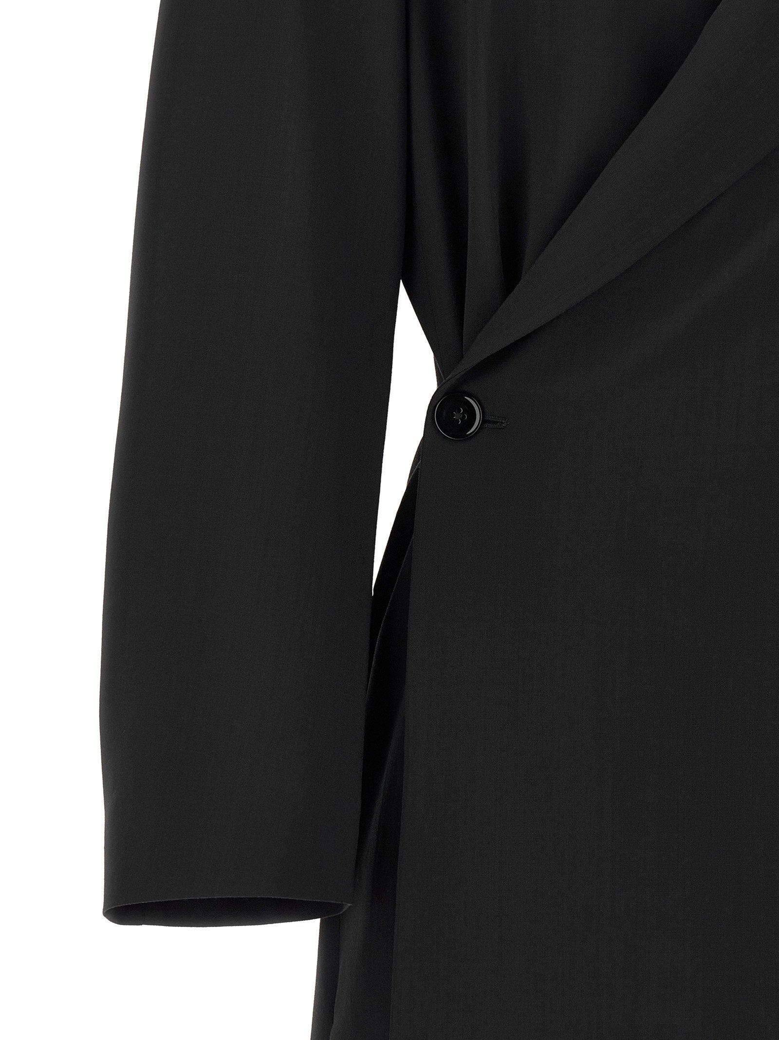 Lemaire Wool Crêpe Coat