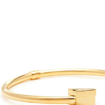 Elisabetta Franchi Geometric Logo Necklace