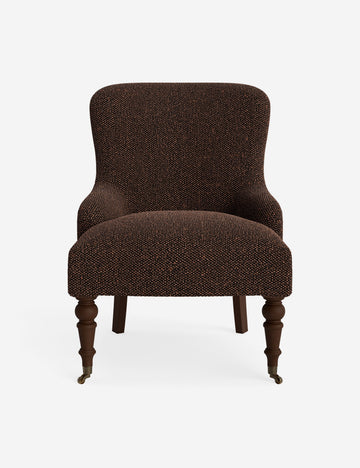 Brown Basket Boucle