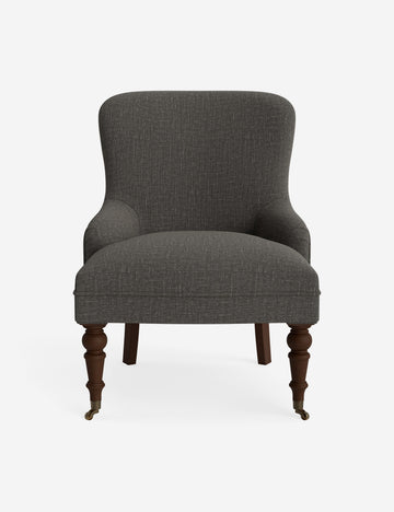 Charcoal Performance Linen