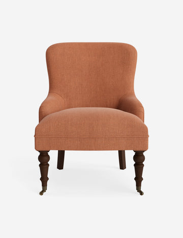 Terracotta Linen Weave