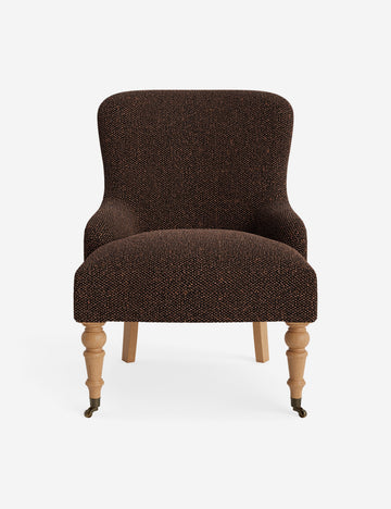 Brown Basket Boucle