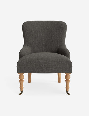 Charcoal Performance Linen