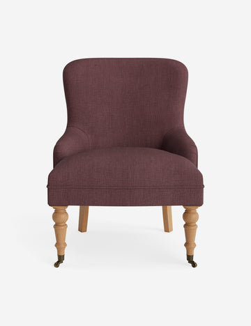 Oxblood Linen Weave