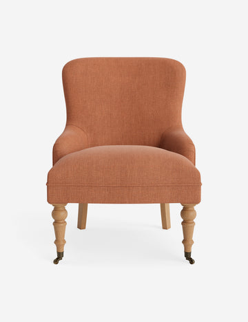 Terracotta Linen Weave