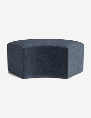 Indigo Performance Striated Velvet