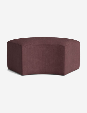 Oxblood Linen Weave