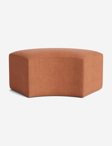 Terracotta Linen Weave