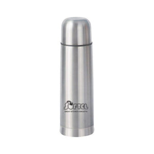 NAVRATRI COMBO #9 - Softel Thermosteel 500 ml Flask + Asian Lotus Chrome Casserole | Set of 3 Pcs