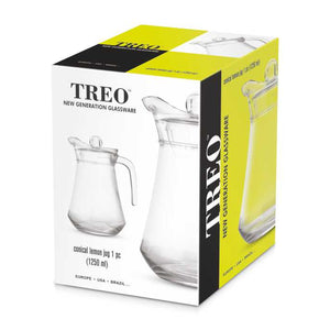 Treo by Milton Conical Lemon Glass Jug | 1 Pc