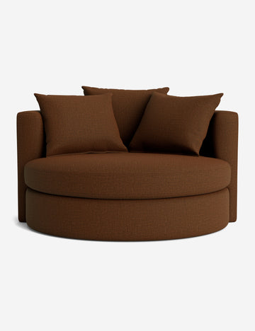 Chocolate Performance Linen