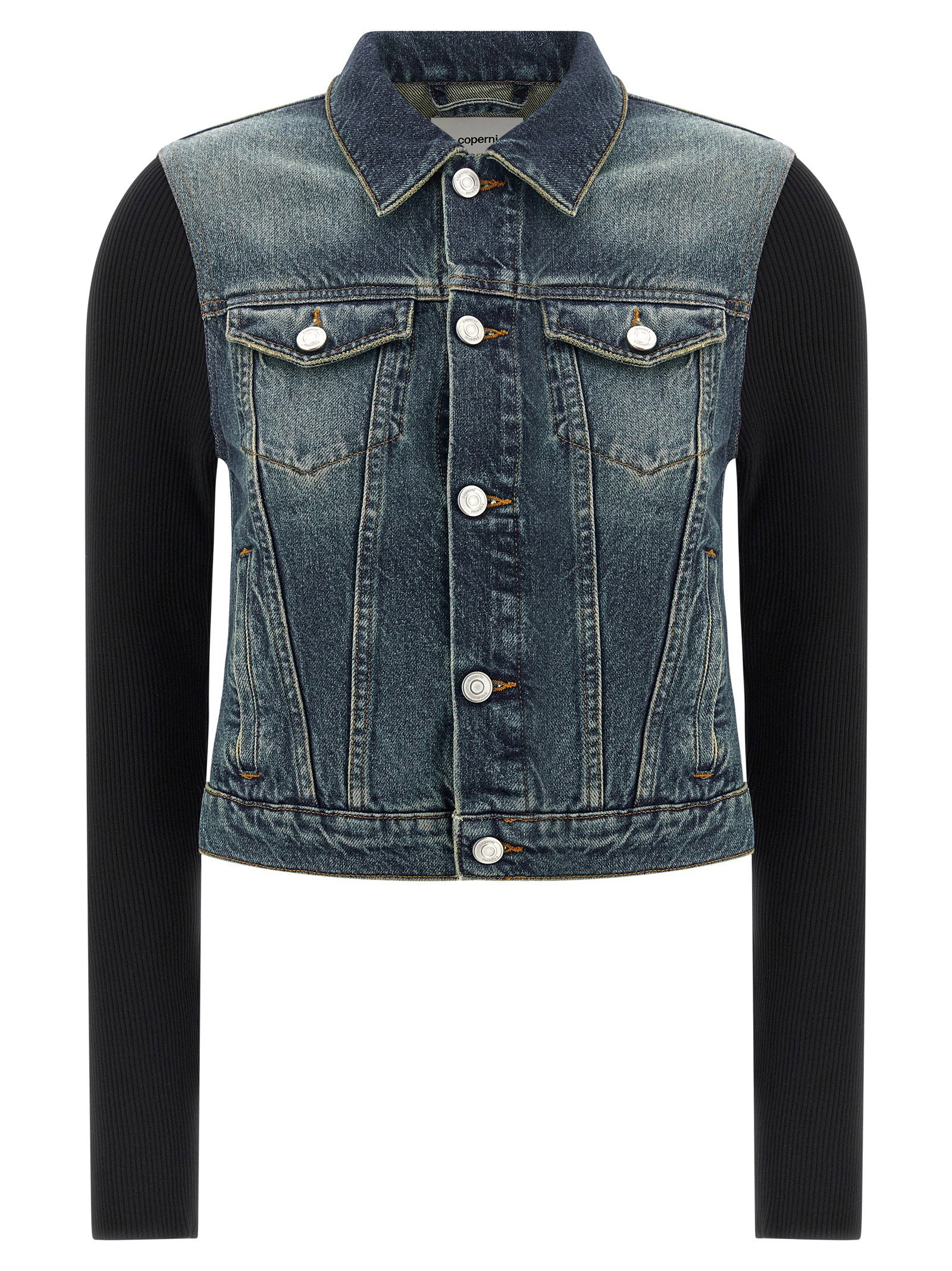 Coperni Hybrid Rib Denim Jacket