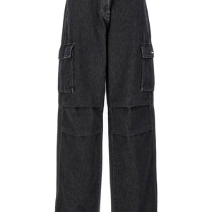 Coperni Denim Wide Leg Cargo Jeans