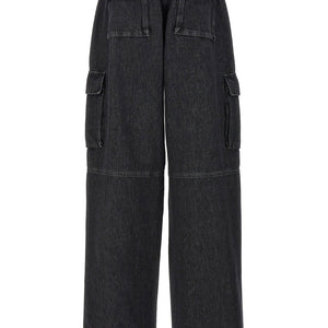Coperni Denim Wide Leg Cargo Jeans