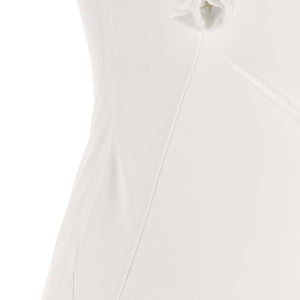 Coperni Asymmetric Flower Dress