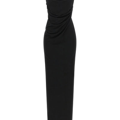Coperni Metallic Logo Dress
