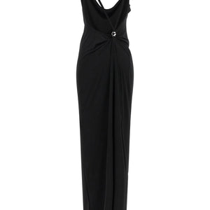 Coperni Metallic Logo Dress