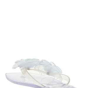 Coperni Silicone Flower Flat Sandals