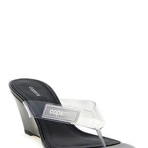 Coperni Logo Patch Sandals