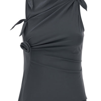 Coperni Asymmetric Flower Top