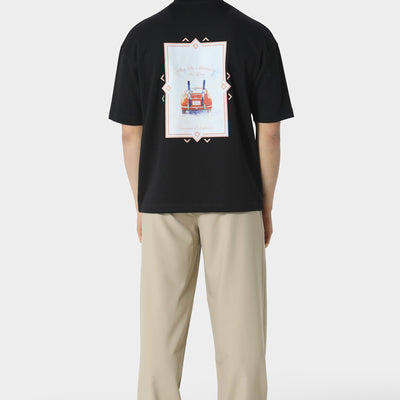 Pas De Monaco Cortina Black T-Shirt