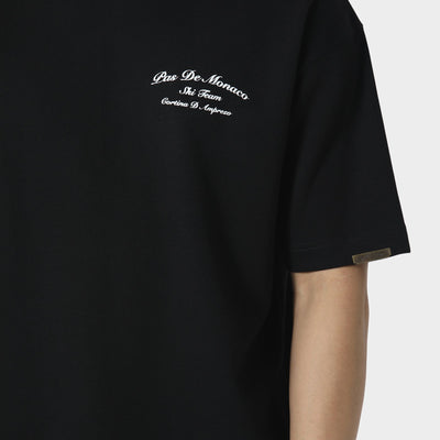 Pas De Monaco Cortina Black T-Shirt