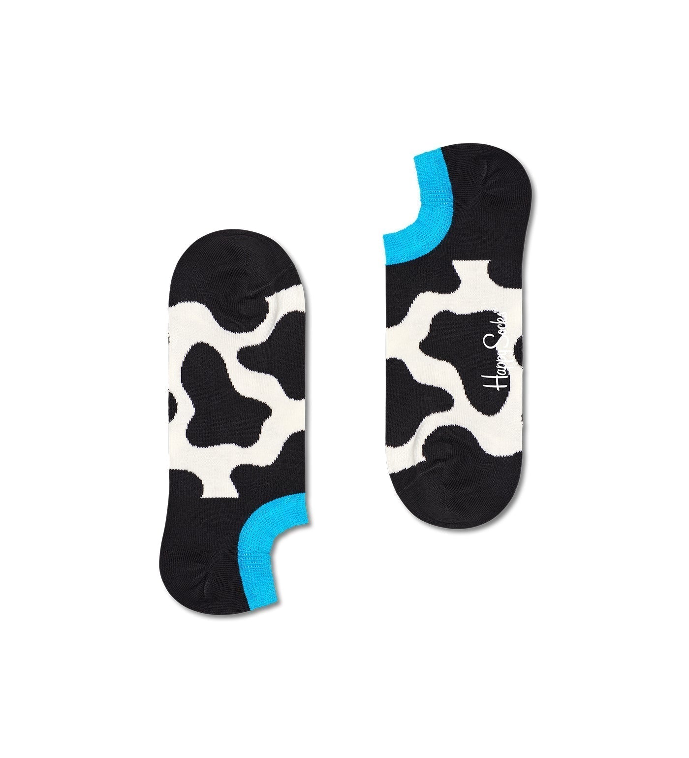 Happy Socks Unisex Cow Designer Ankle Length Socks for Women and Men
