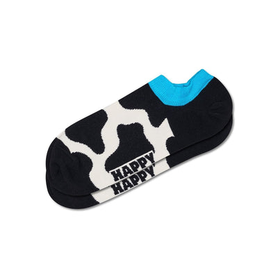 Happy Socks Unisex Cow Designer Ankle Length Socks for Women and Men
