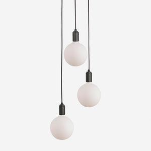 Triple Pendant Light with Sphere IV by Tala
