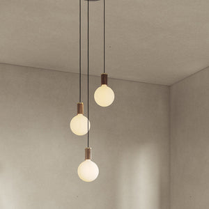 Triple Pendant Light with Sphere IV by Tala
