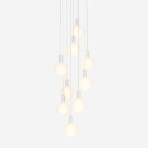 Alumina 9-Light Pendant Light by Tala