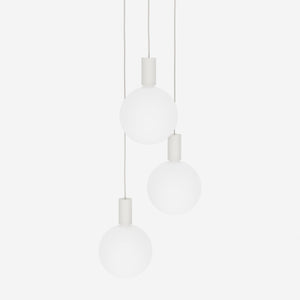 Alumina Triple Pendant Light by Tala