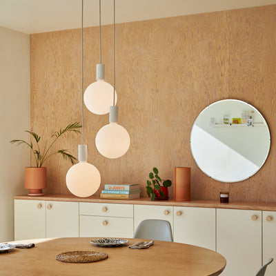 Alumina Triple Pendant Light by Tala