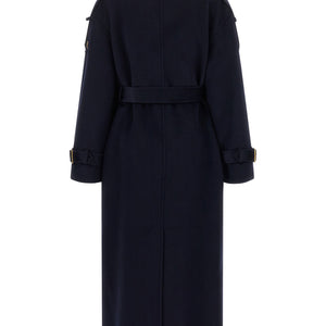 Elisabetta Franchi Double-breasted Belted Coat