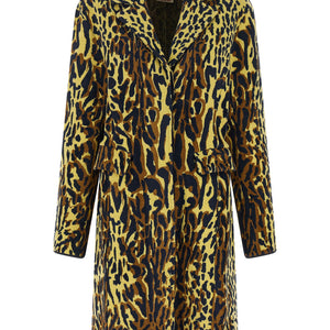Marni Animalier Jacquard Wool Coat
