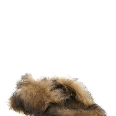 Dolce & Gabbana Sheepskin Sandals