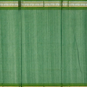 Baby Pink Handloom Chirala Silk Cotton Saree With Annam Motifs-Baby Pink