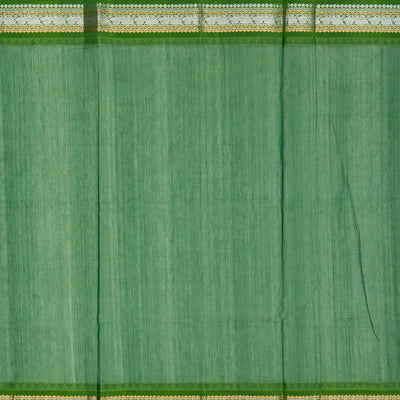 Baby Pink Handloom Chirala Silk Cotton Saree With Annam Motifs-Baby Pink