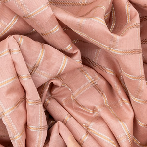 Baby Pink Handloom Chirala Silk Cotton Saree With Annam Motifs-Baby Pink