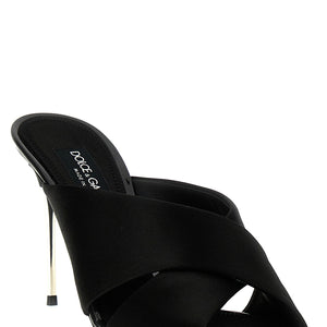 Dolce & Gabbana Satin Sandals