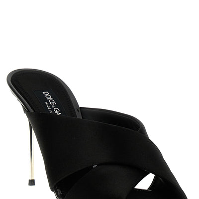 Dolce & Gabbana Satin Sandals