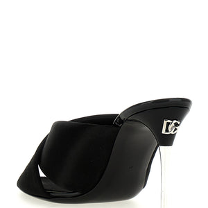 Dolce & Gabbana Satin Sandals