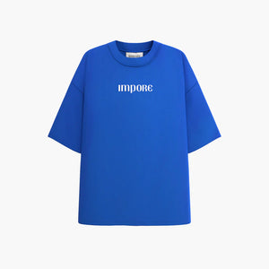 IMPORE CRAFTED BLUE T-SHIRT