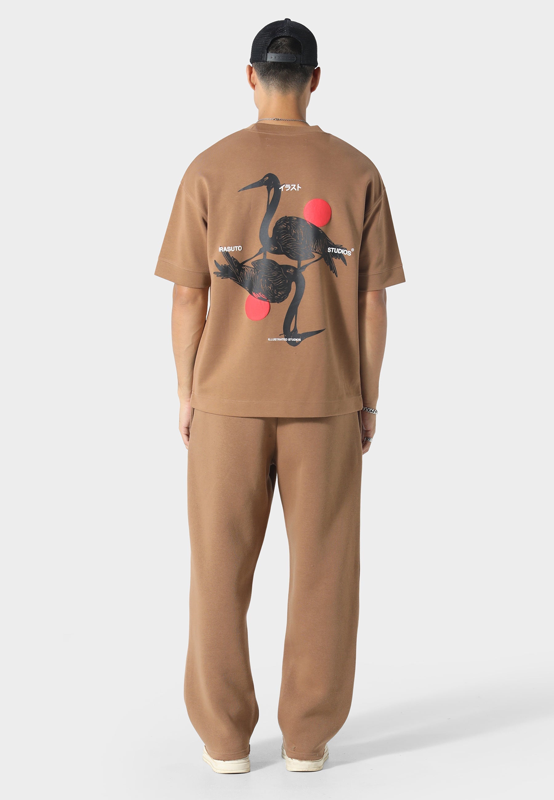 Irasuto Studios Crane Tobacco T-Shirt