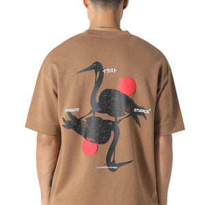 Irasuto Studios Crane Tobacco T-Shirt
