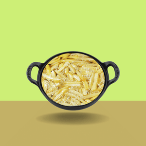 Trilonium Triple Seasoned Cast Iron CrockWok Kadhai | Gas & Induction Compatible | Black