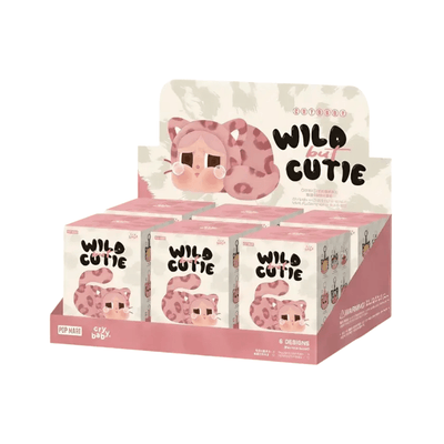 Pop Mart CRYBABY Wild but Cutie Series Vinyl Plush Pendant Sealed Case (6 Blind Box)