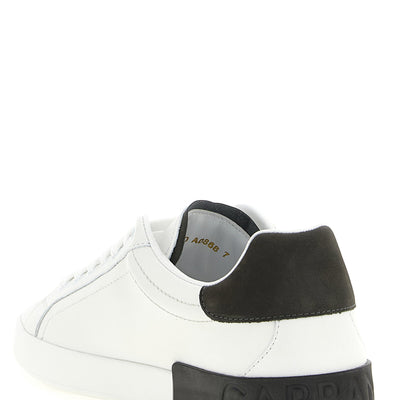 Dolce & Gabbana Portofino Leather Sneakers