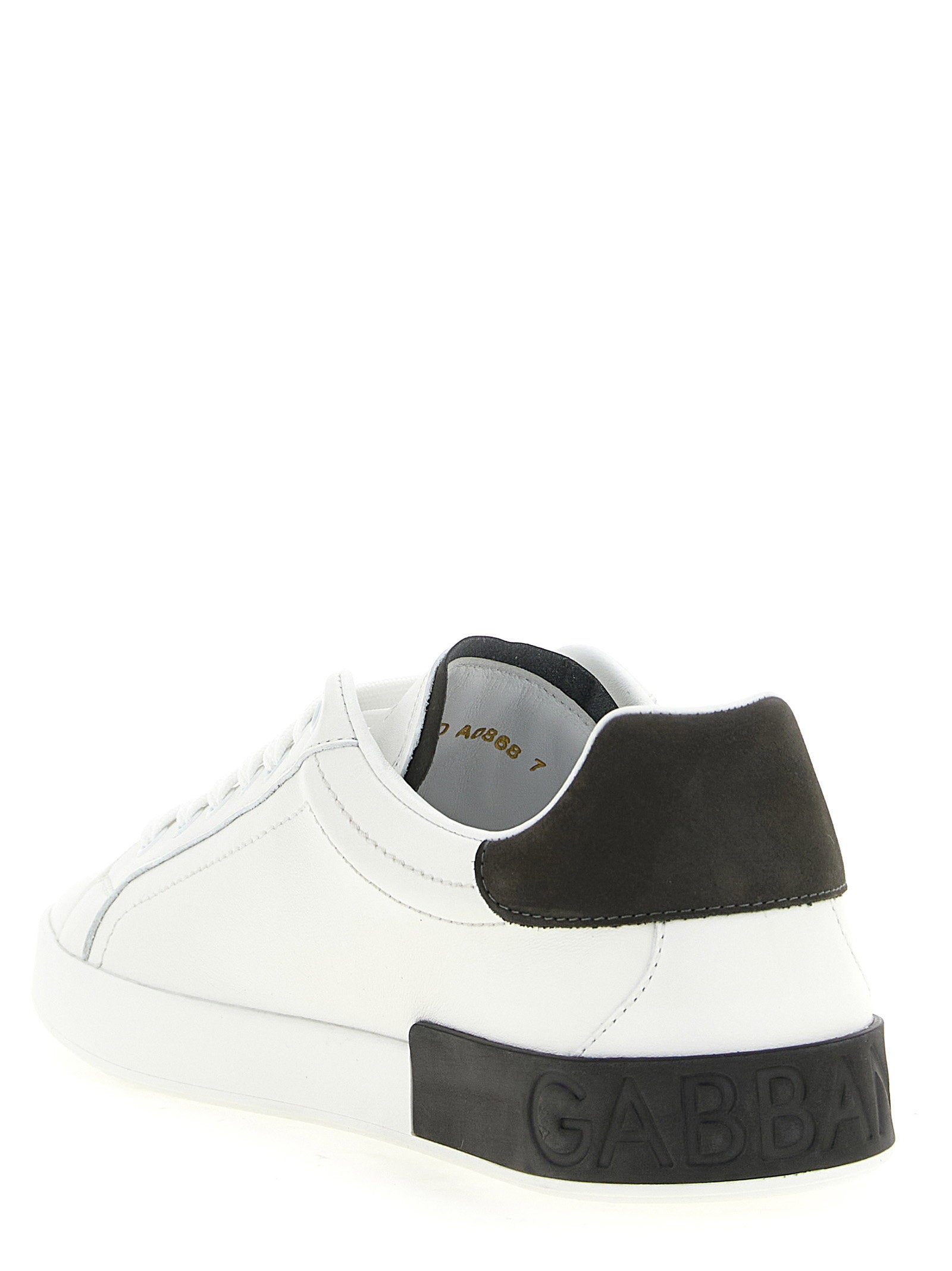 Dolce & Gabbana Portofino Leather Sneakers